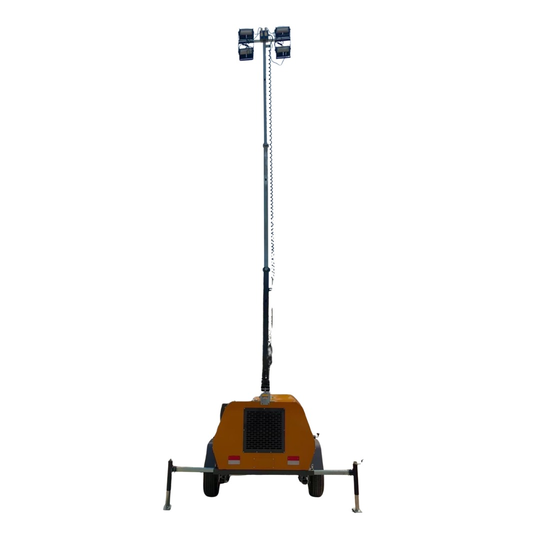 9 kVA Mobile Lighting Tower — oilfield & tambang terbuka