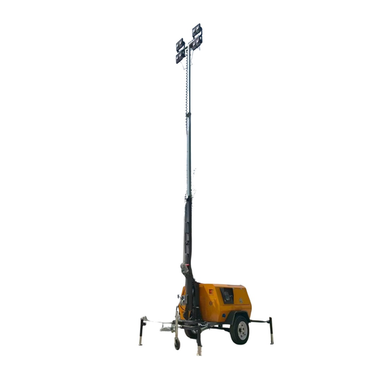 Mobile Lighting Tower — tipe tiang tinggi